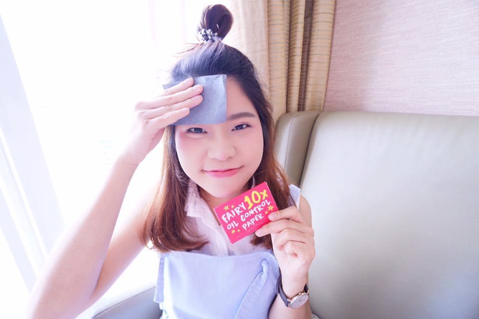 กระดาษซับมันชาโคล (Fairy 10X Oil Control Paper By Fairy Fanatic)