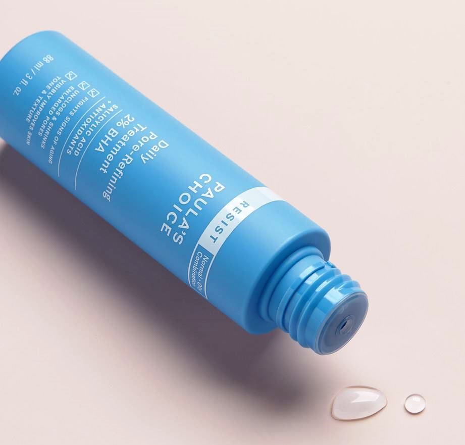 PAULA'S CHOICE :: Resist Daily Pore-Refining Treatment 2% BHA เนื้อน้ำ ลดสิว ริ้วรอย รอยแดง ช่วยทำความสะอาดรูขุมขน ผลัดเซลล์ผิวอย่างอ่อนโยน