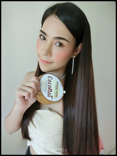 เซรั่มโปรตีนน้ำมันมะพร้าว บำรุงผม QUEEN HERB Hair Serum Coconut
