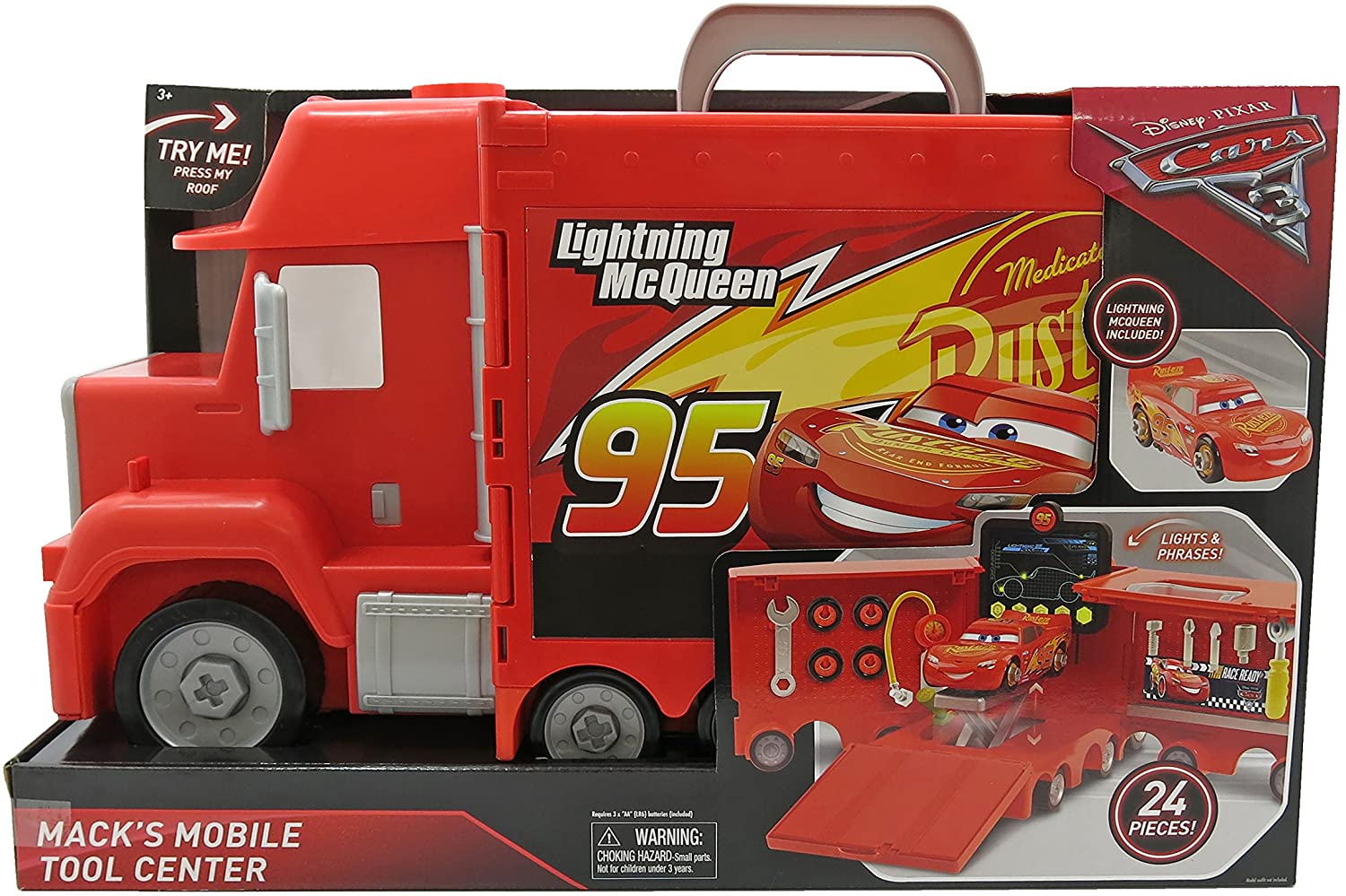 ใหม่!! รถศูนย์เช็คสภาพรถ Cars 3 Macks Mobile Tool Center ราคา 4,590 บาท