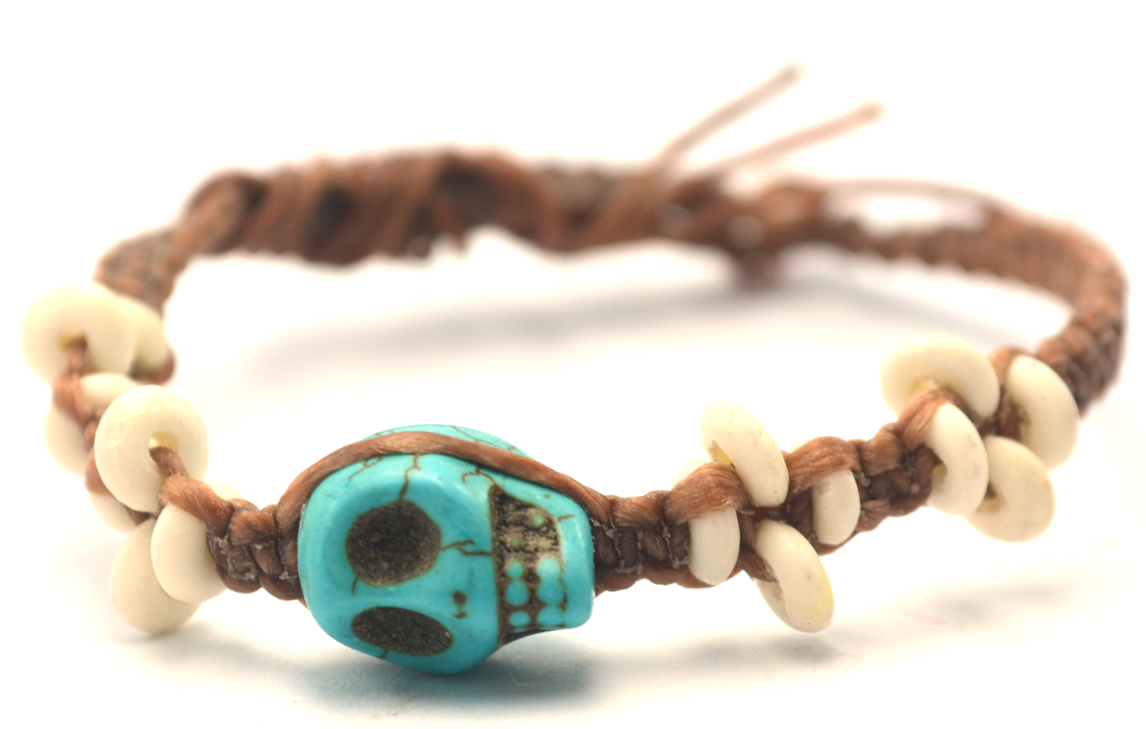 กำไลเชือกถักหินค้อยส์