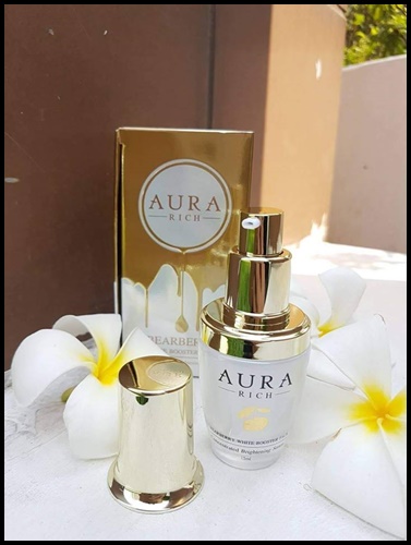 เซรั่มหน้าเด็ก ออร่าริช Aura Rich Bearberry White Booster Face