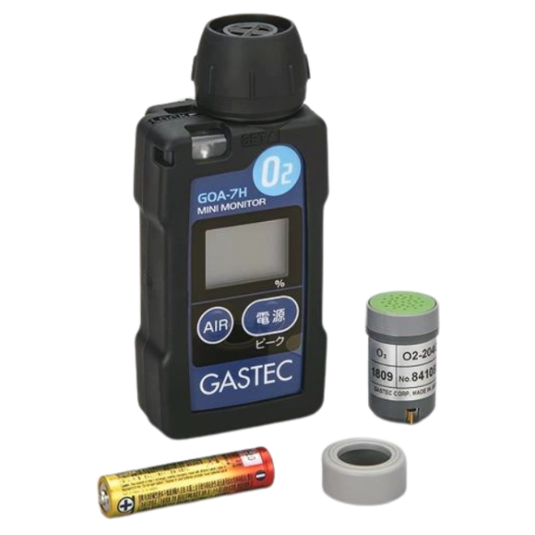 Gastec รุ่นGOA-7Hเครื่องวัดความเข้มข้นของออกซิเจน,Oxygen concentration meter,Meas.range:0.0～25.0%