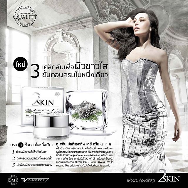 ทู สคิน มัลติแอคทีฟ เดย์ ครีม (2Skin Multi Active Day Cream SPF50)