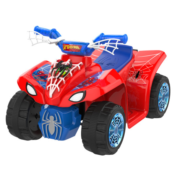 รถแบตสไปเดอร์แมน 6 Volt Marvel Spiderman Ride On Toy พร้อม Light Up Eyes
