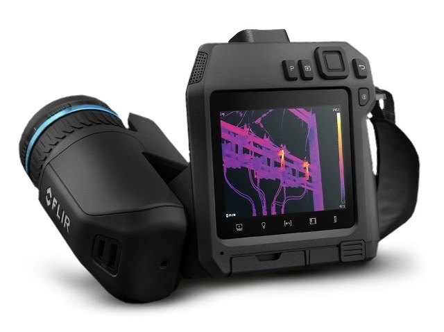 FLIR รุ่นT840กล้องถ่ายภาพความร้อนระดับพรีเมียมพร้อมช่องมองภาพPremium Thermography Camera with Viewfinder T840