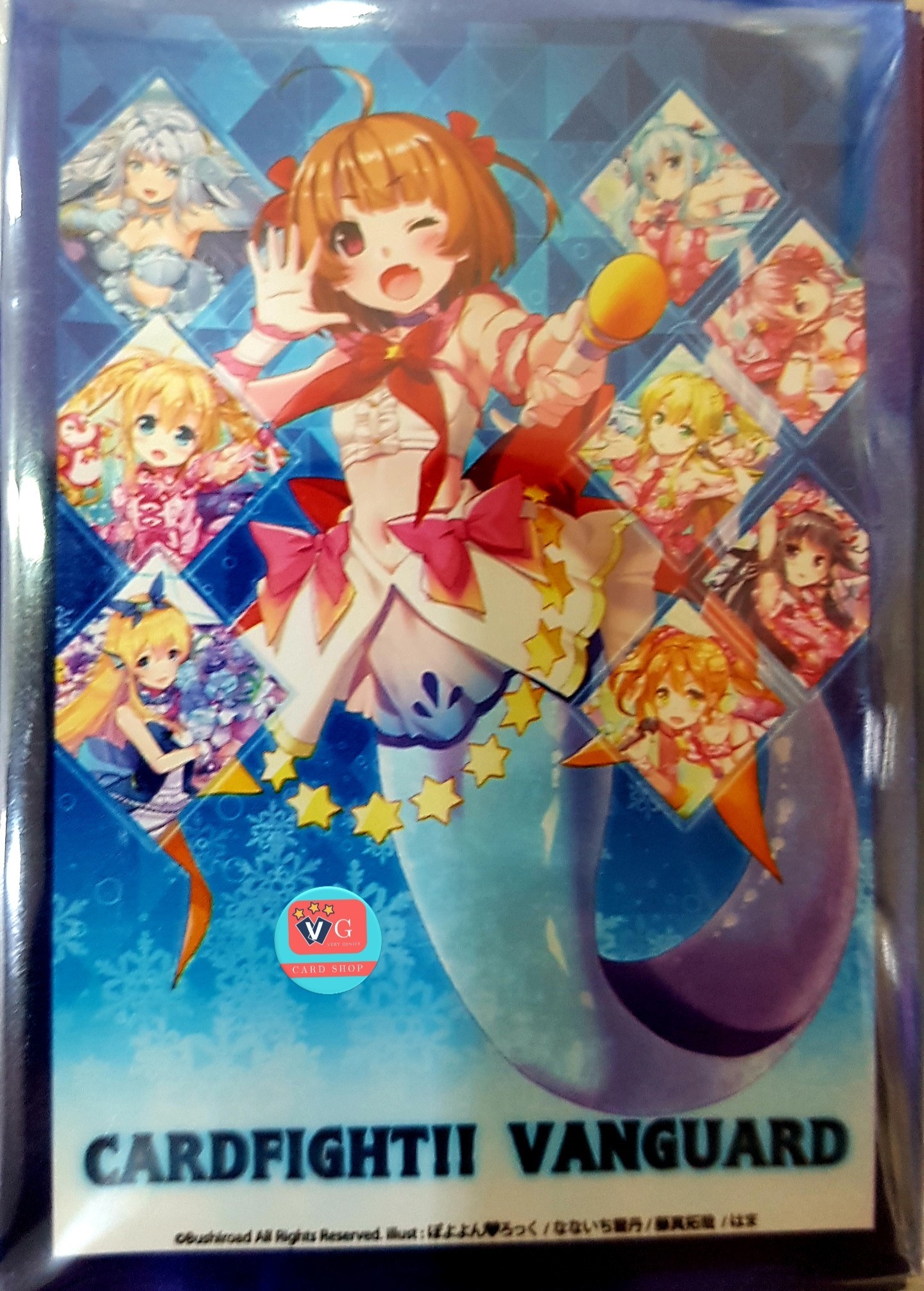 สลีฟแวนการ์ด ซองใส่การ์ด ลายคริสตัลเมโลดี้ VG Shinemon Card Sleeve Vol.7 Crystal Melody