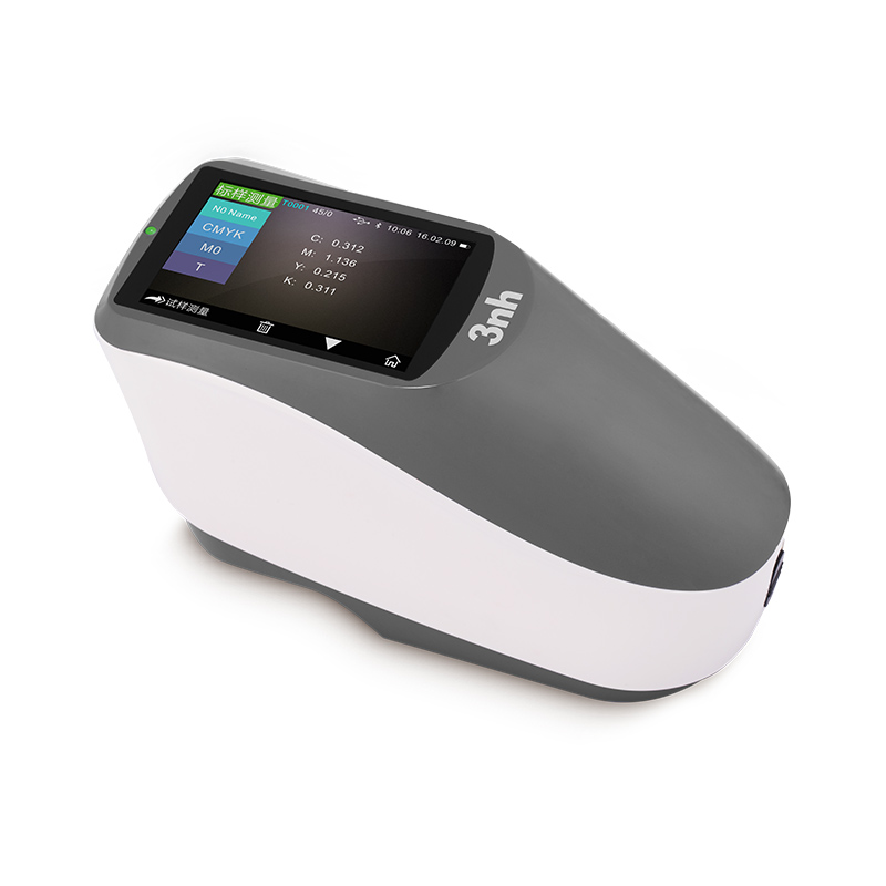 3nh รุ่นYD-4550เครื่องวัดสีสเปกโตรโฟโตมิเตอร์ความแม่นยำสูงPortable Spectrocolorimeter/Geometry:45/0,Density:CMYK(Wavelength Range:400～700nm)