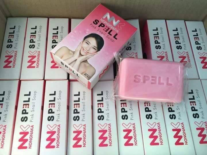 สบู่หอยทาก (SPELL Pink Snail Soap)