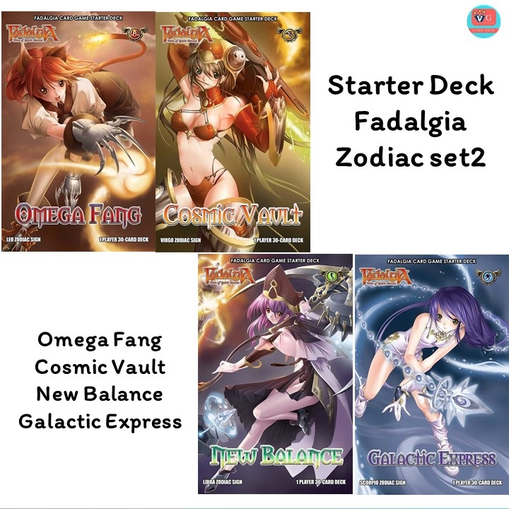 Starter Deck Zodiac set 2 Fadalgia ชุด 30 ใบ