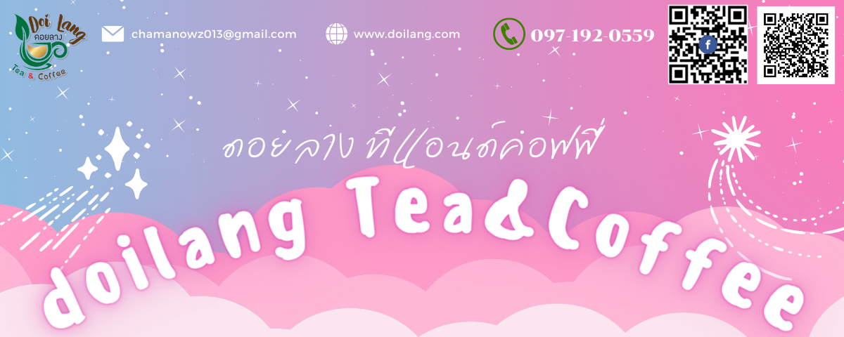 Doilang ดอยลาง ทีแอนด์คอฟฟี่ ร้านค้าออนไลน์จำหน่าย ชาเขียว ผงชาไทย ชาอู่หลง ชาอัสสัม ชาสมุนไพร ชาอู่หลง กาแฟ กระชายดำ ดอกเงี้ยว มะแขว่น ไม้เกี๊ยะ ดอกคำฝอย เชียงดา เจียวกู่หลาน หนังปอง ถั่วเน่า อาหารพม่า อาหารไทยใหญ่