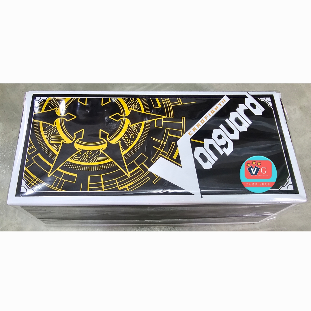 Bushiroad Cardfight Vanguard Logo Storage Box Collection - Black Yellow