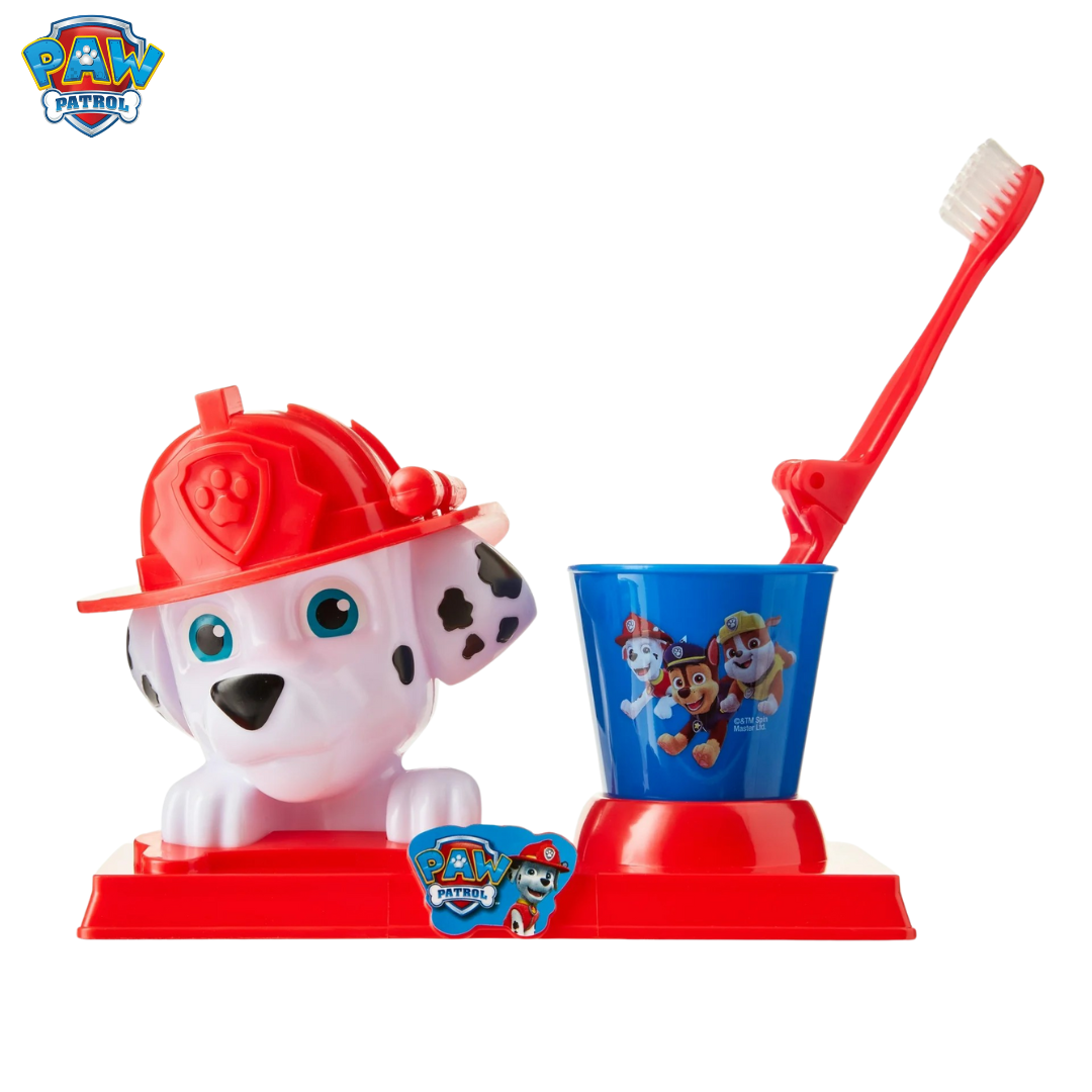 เซ็ทแปรงสีฟัน Great Smile Set ในเซทมี แปรงสีฟัน + แก้วบ้วนน้ำ + ตัวการ์ตูนแท่นวางแปรงกับแก้วน้ำ คละลาย