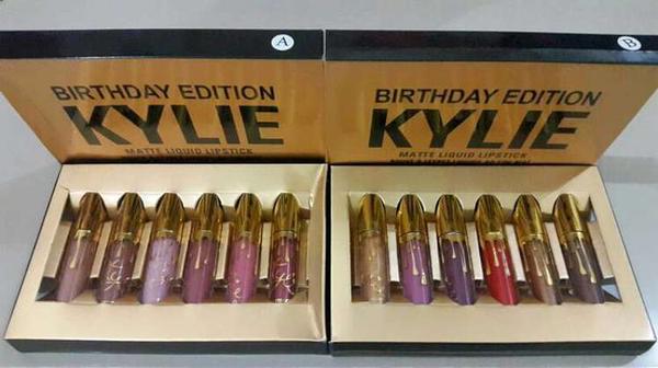 ลิปแมท SET Kylie Brithday Edition (งานmirror)
