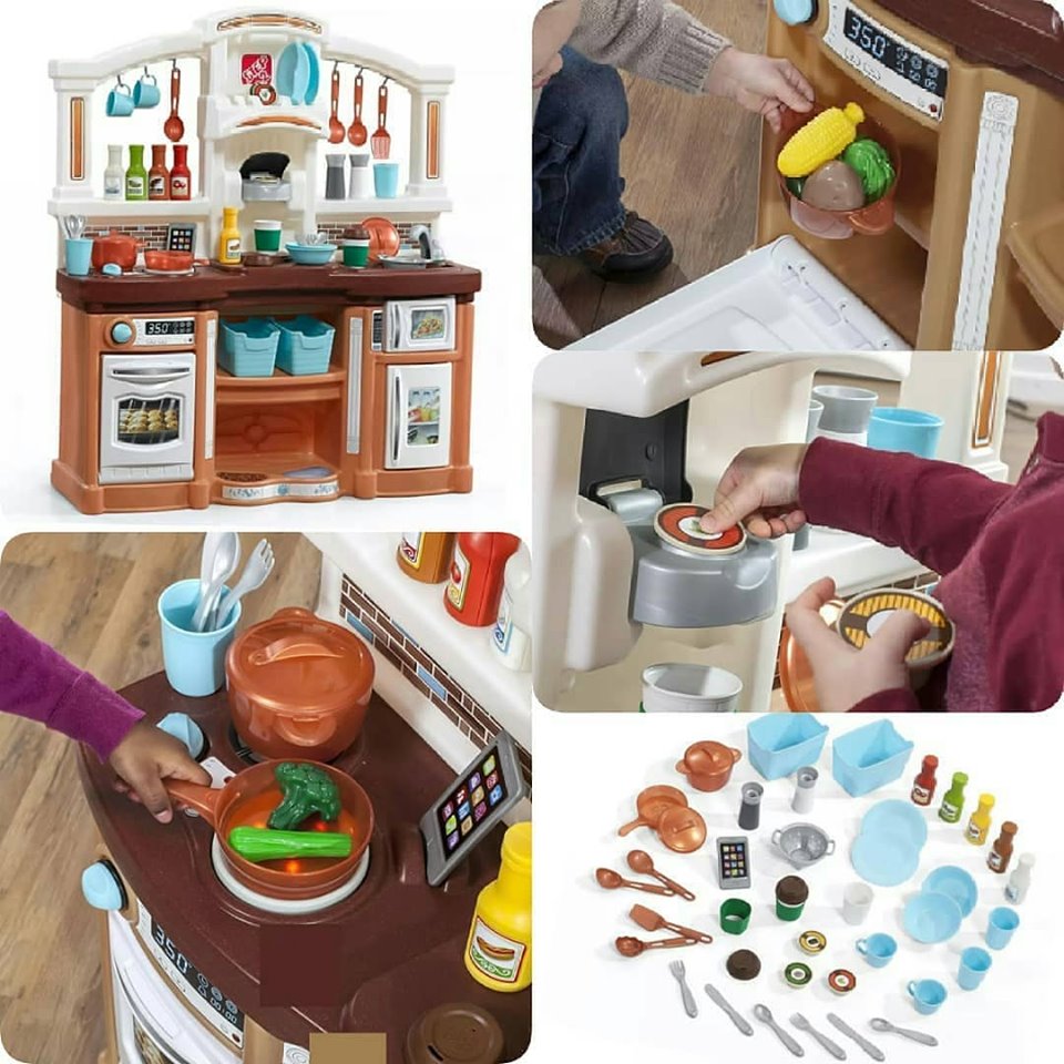 😙พร้อมส่งค่ะ ! ชุดครัว Step2 Just Like Home Fun with Friends Kitchen Playset ธีมสีสันสดใส ราคา 6,900 บาท