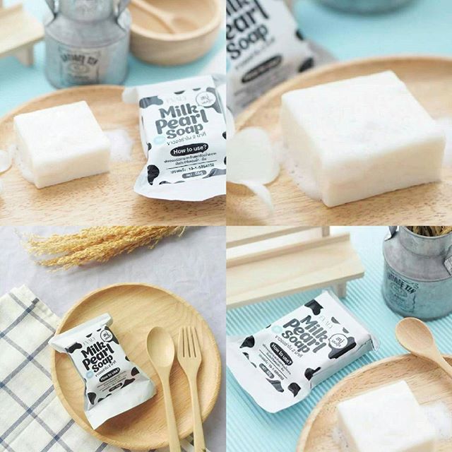 สบู่นมมุก (Milk pearl soap)