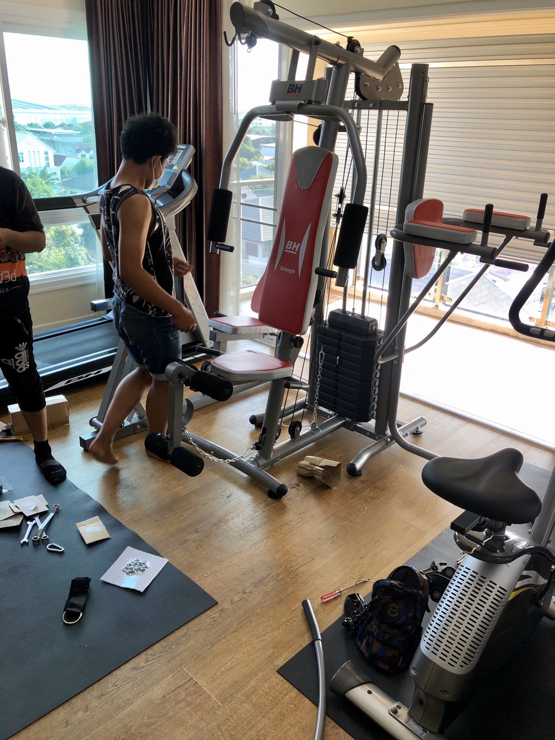 โฮมยิม3สถานี Home Gym BH Fitness ส่วนลดเพียบ ติดต่อ