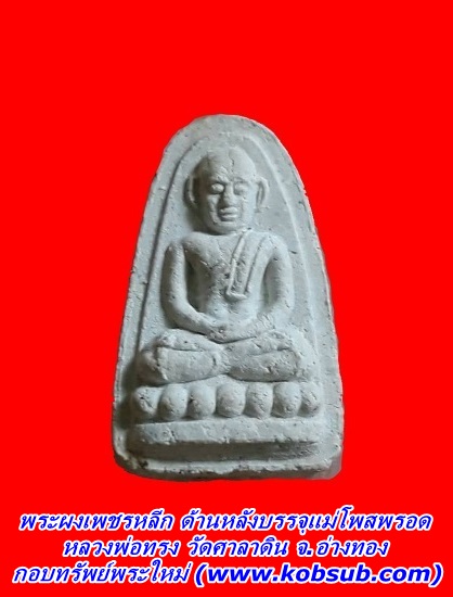 พระผงเพชรหลีก หลวงพ่อทรง วัดศาลาดิน