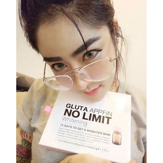 กลูต้าแอพฟิน by ฝนฝน(Gluta APPFIN No Limit Whitening By Fonn Fonn)