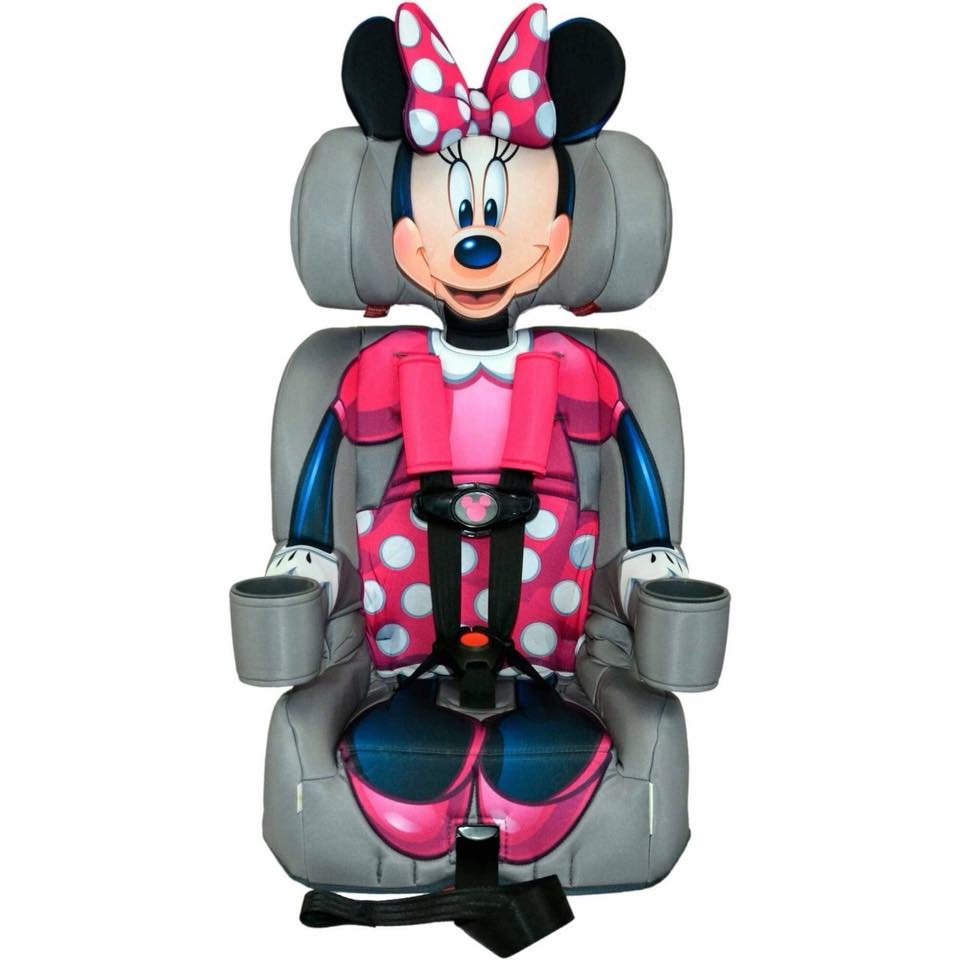 คาร์ซีทสำหรับเด็กโต ลายมินนี่เม้าส์ ใช้ได้ตั้งแต่ 2 ขวบถึง 8 ขวบ KidsEmbrace Disney Minnie Mouse Combination Harness Booster Car Seat ราคา 14,500 บาท