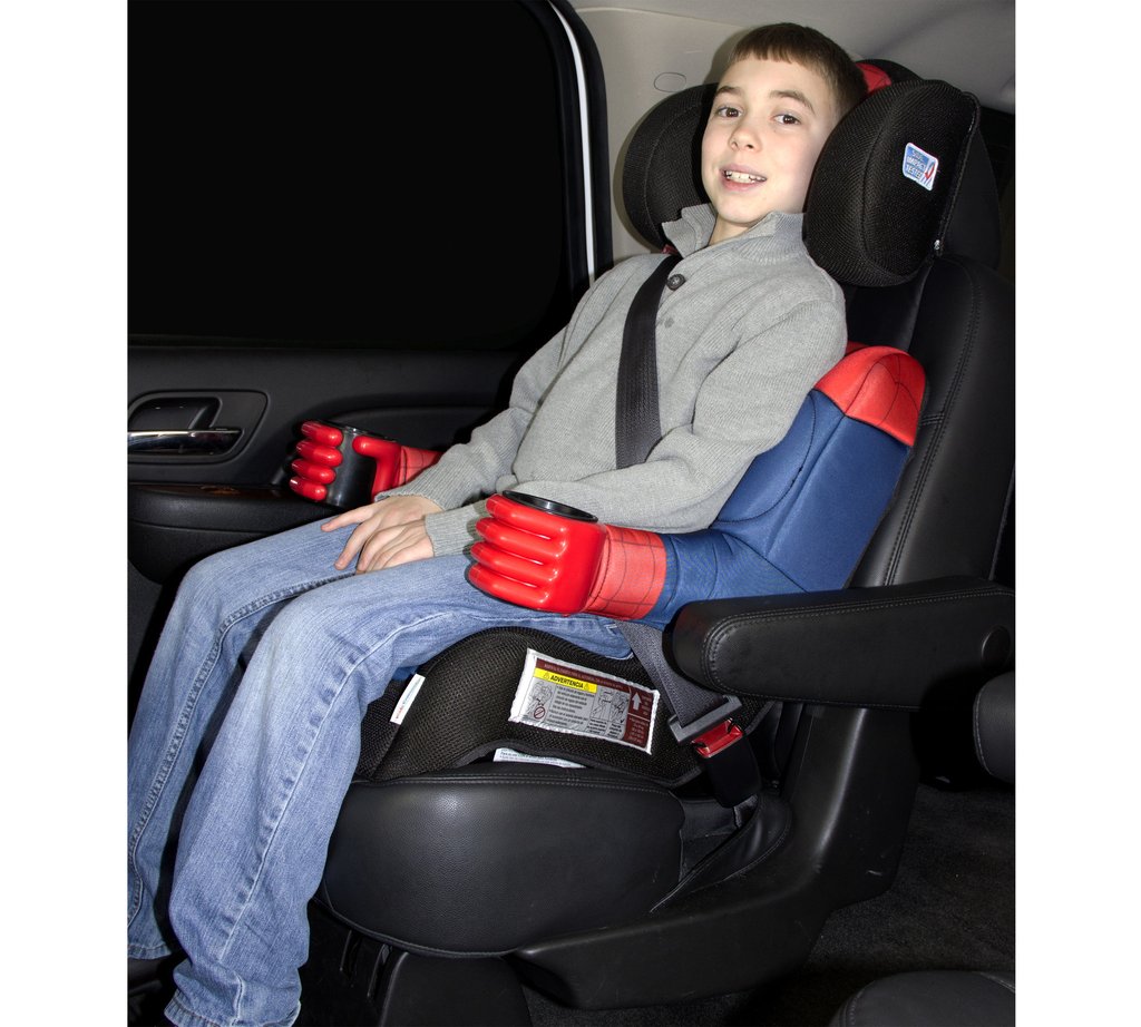 คาร์ซีทสำหรับเด็กโต ลายสไปเดอร์แมนใช้ได้ตั้งแต่ 2 ขวบถึง 8 ขวบ KidsEmbrace Marvel Ultimate Spider-Man Combination Harness Booster Car Seat คาร์ซีทเด็กโต กับการ์ตูนคาแรคเตอร์ตัวโปรด เพื่อจูงใจลูกน้อยให้นั่งคาร์ซีทอย่างปลอดภัย