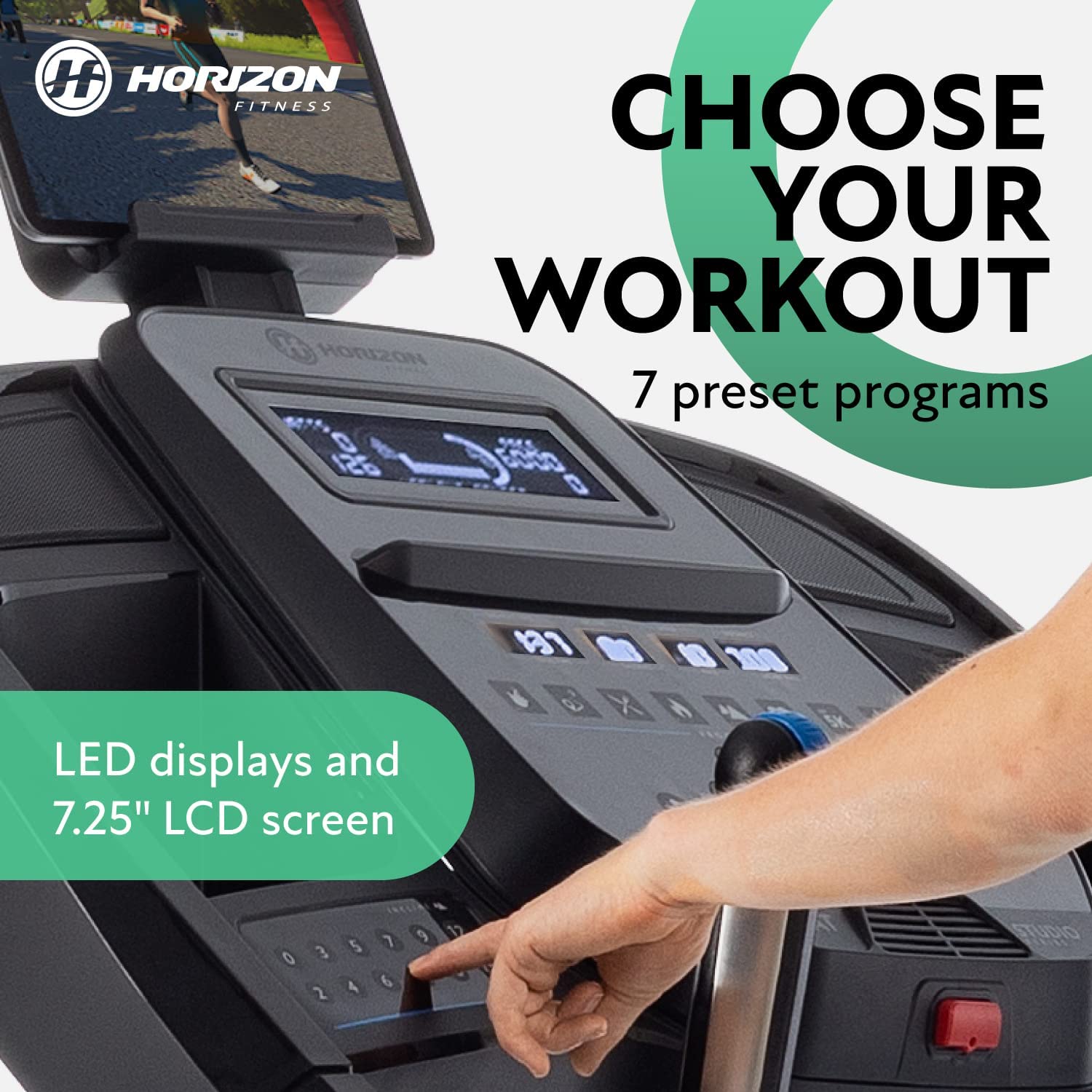 ลู่วิ่งไฟฟ้า Horizon 7.0AT clearance sale