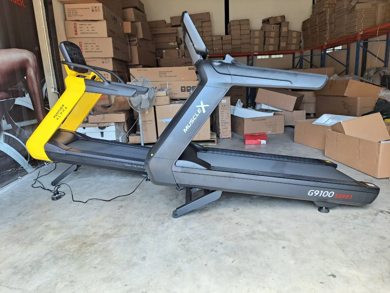 ลู่วิ่งไฟฟ้า MuscleX G5100Pro /AC 7Hp / Alpha Panther