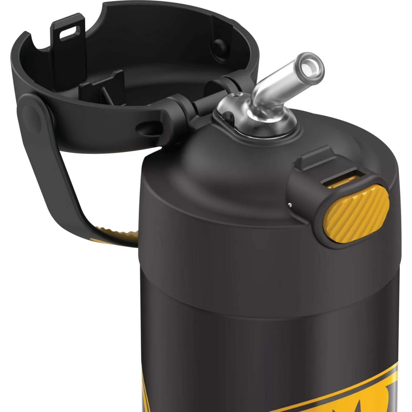 กระติกน้ำเก็บความเย็น Thermos Batman 12oz FUNtainer Water Bottle with Bail Handle - Black