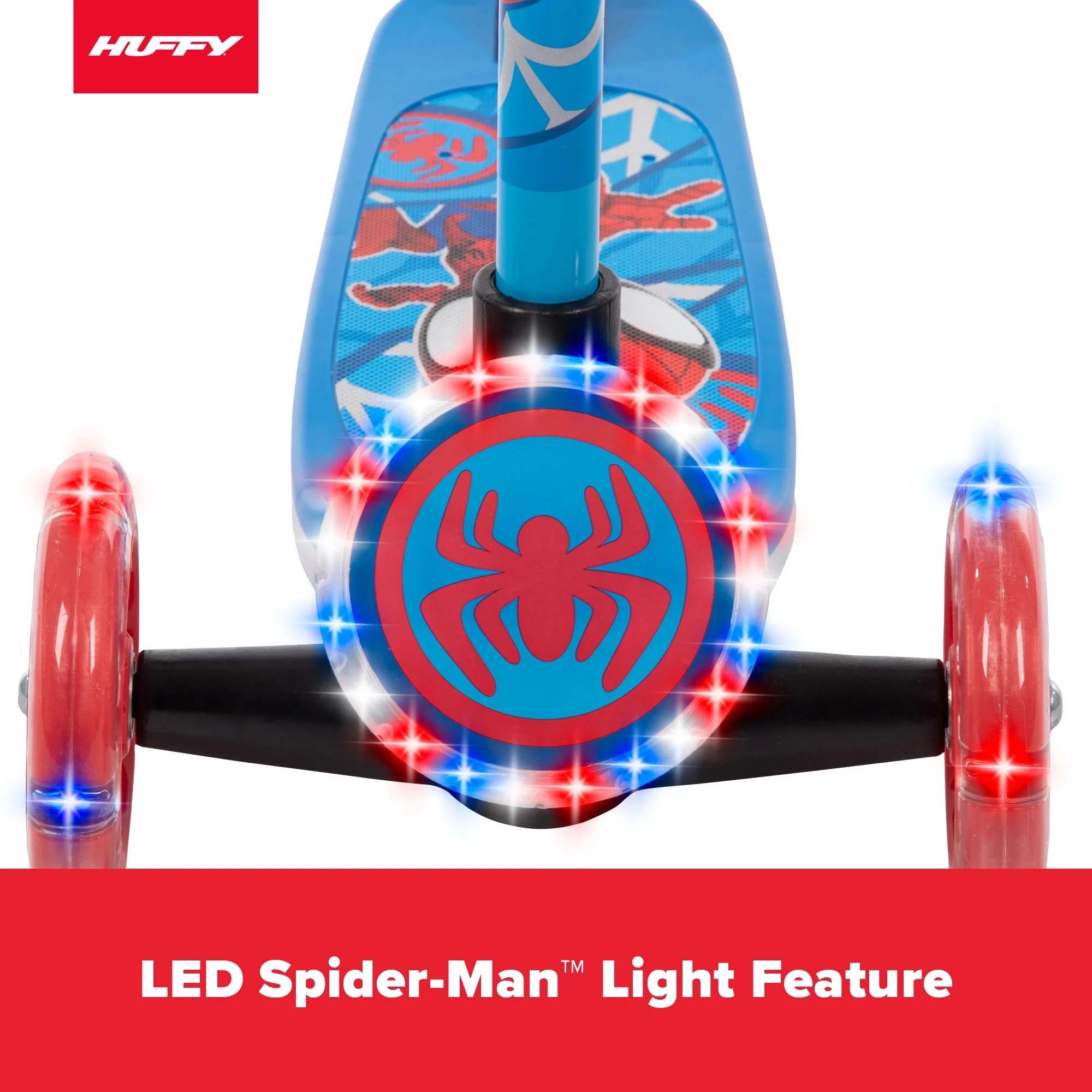นำเข้า 🇺🇸 ผจญภัยแบบฮีโร่ กับ Huffy Marvel Spidey & His Amazing Friends Toddler Scooter สกู๊ตเตอร์สุดเท่ 🕷️✨ ราคา 2,690 บาท