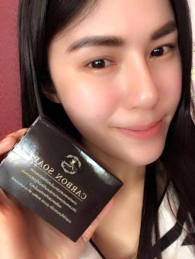 สบู่ดำ ดีท็อกซ์สิว Carbon Soap (คาร์บอน โซพ) PSC