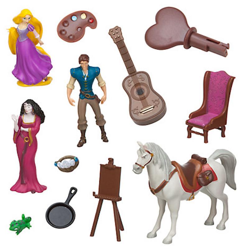 ใหม่ Disney Parks Rapunzel Tower Play Set Tangled Flynn Mother Gothel Maximus ราคา 2990.- บาท