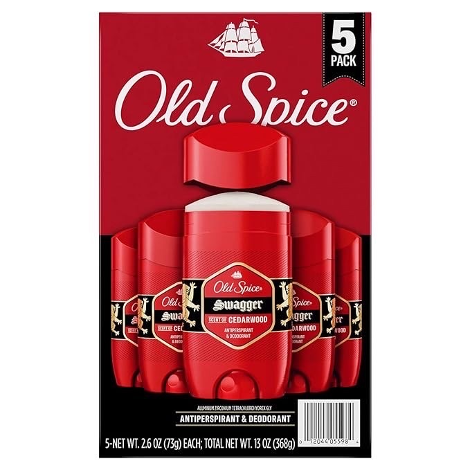 ผลิตภัณฑ์ ระงับกลิ่นกาย สำหรับผู้ชาย Old Spice Red Antiperspirant Deodorant for Men กลิ่น Swagger 2.6 oz