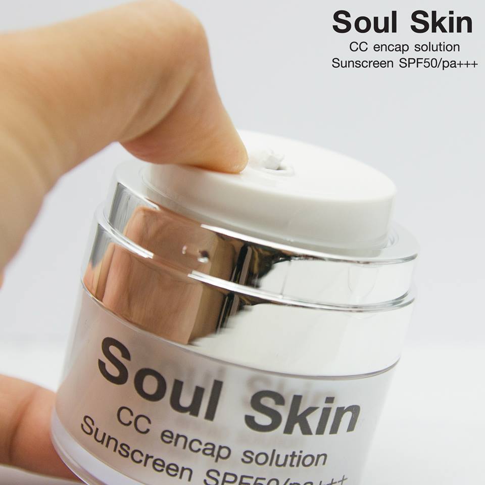 ครีม โซล สกิน ซีซี Soul Skin CC encap 9 in 1 solution sunscreen SPF50/pa+++