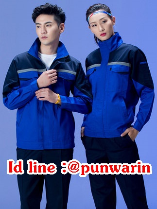 เสื้อช่าง,เสื้อช้อป,เสื้อวิศวกร,เสื้อช่างยนตร์,เสื้อช่างไฟฟ้า,เสื้อช่างกลโรงงาน แดง น้ำเงิน เหลือง เทา กรมท่า S-4XL M6108001 เสื้อตัวเดียว