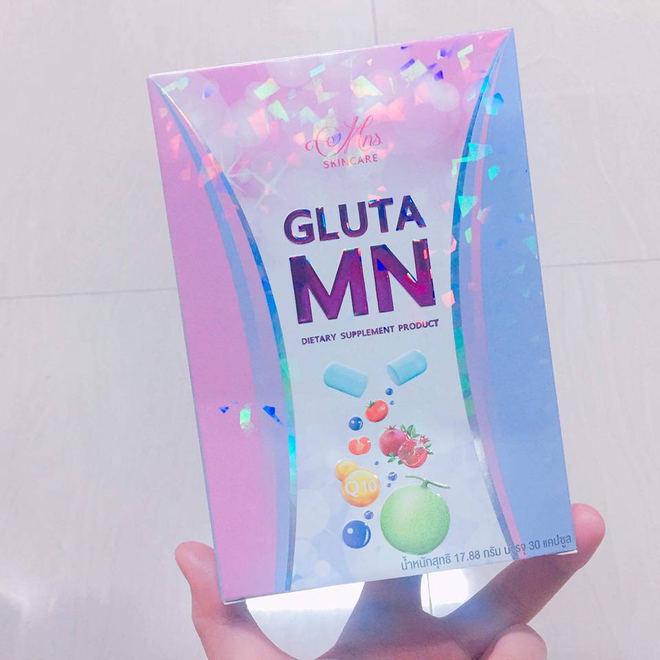 กลูต้า MN (Gluta MN) ผิวขาวใส ลดฝ้า ใน 7 วัน โปรส่งฟรี ems