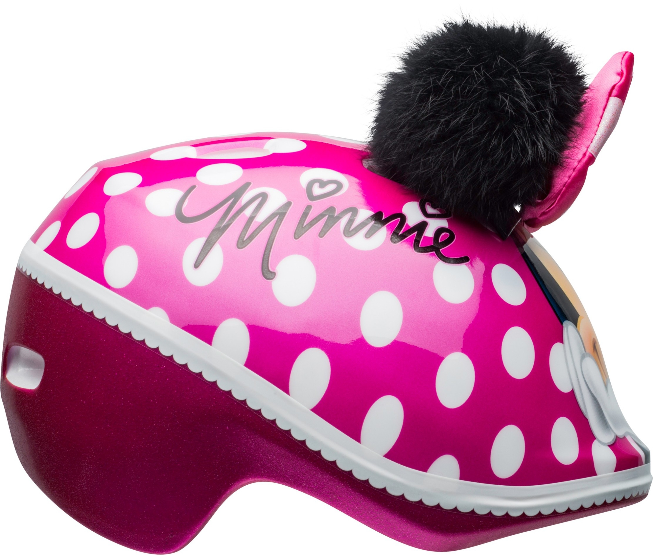 Bell Disney Minnie Mouse Pom Pom Ears Bike Helmet, Toddler 3+ (48-52cm) ราคา: 950 บาท
