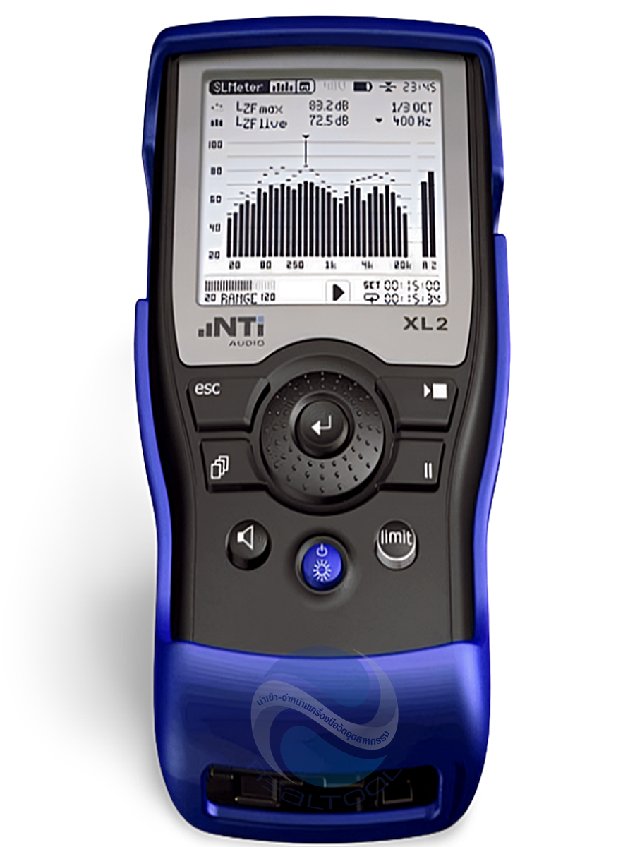 NTi รุ่นXL-2เครื่องตรวจวัดและวิเคราะห์เสียงแบบพกพา,Audio and Acoustic Analyzer(Body)