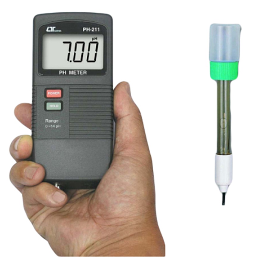 Lutron รุ่นPH-211 pH Meter (Pocket Type)