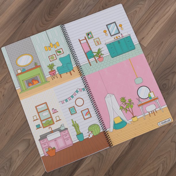 KidKraft Design by Me™: บ้านตุ๊กตาไม้แต่งสี 20 ชิ้น ราคา 3,590 บาท