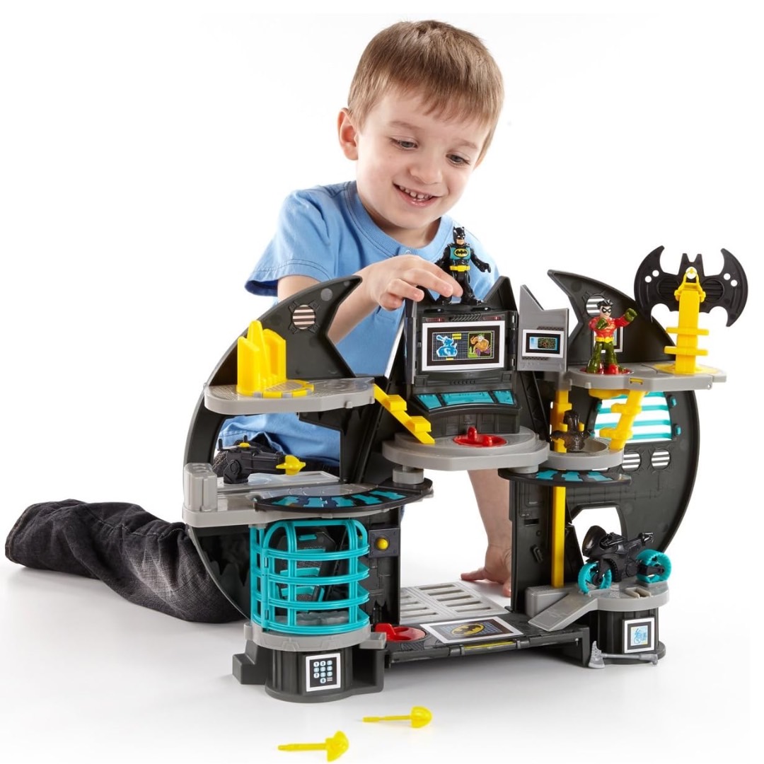 นำเข้า 🇺🇸 Imaginext Batcave ของเล่นสุดเท่จาก Fisher-Price พร้อมไฟและเสียงสุดอลังการ ราคา 4,990 บาท