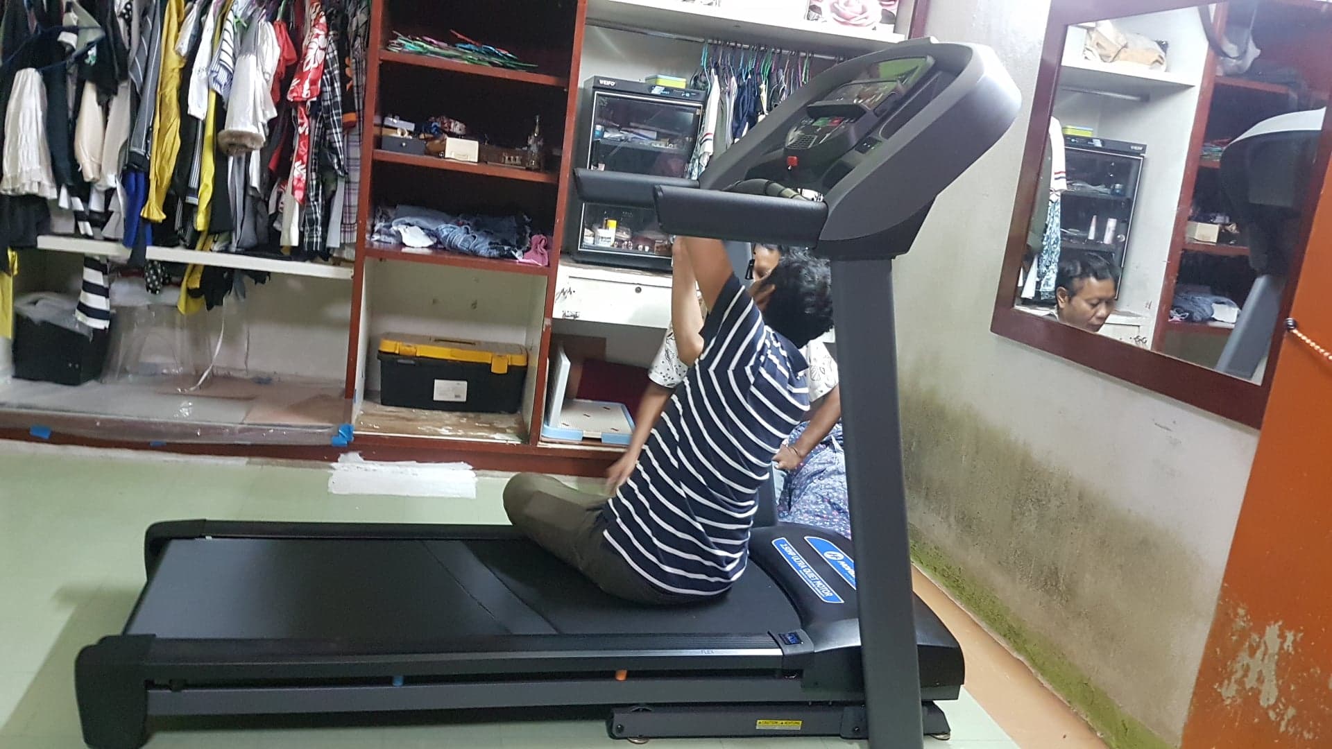 อะไหล่สายพานลู่วิ่งไฟฟ้า Johnson Horizon T101, Adventure1 (ของแท้)