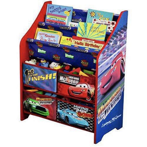 ชั้นเก็บของ ชั้นวางหนังสือ ลายแมคควีน คาร์ส Disney Cars Book and Toy Organizer ราคา 2150 บาท