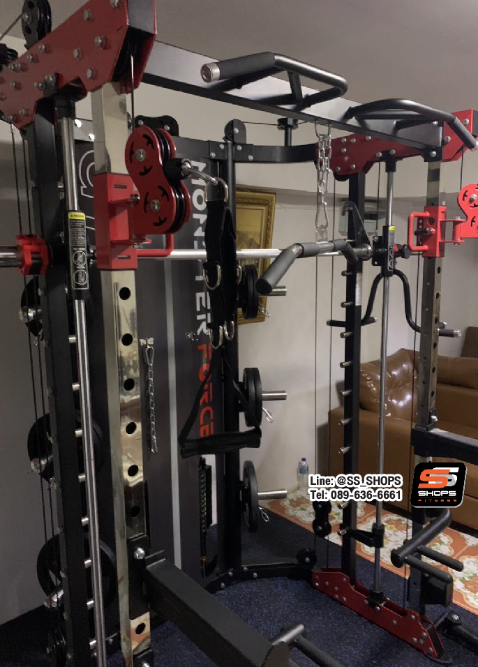 Jammer Arms แจมเมอร์ อาร์ม อุปกรณ์เสริมใช้กับ Smith Machine MONSTER FORCE G11 สมิทแมชชีนG11