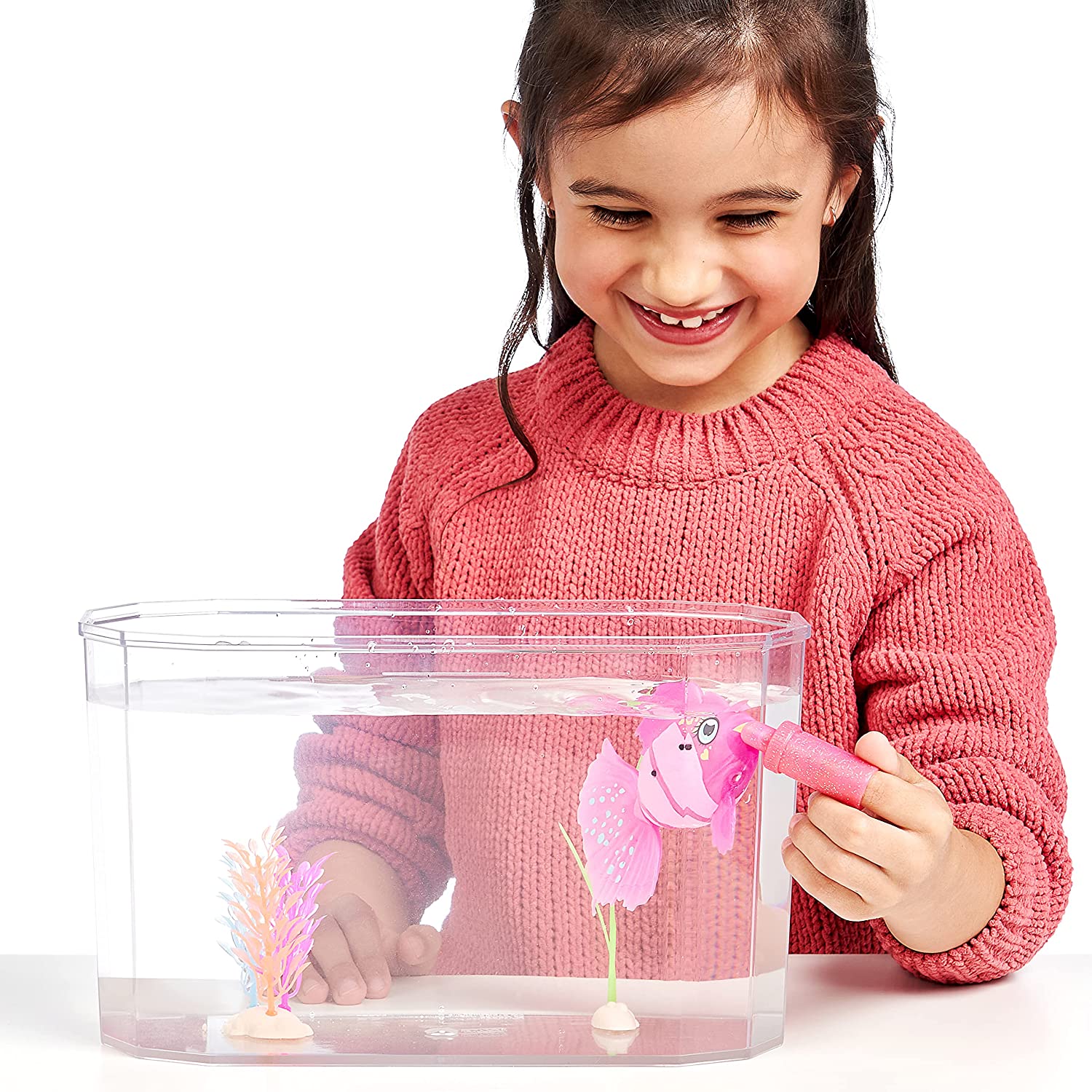 ตู้ปลา มีชีวิตอย่างน่าอัศจรรย์ในน้ำ Little Live Pets - Lil' Dippers Fish Tank: Splasherina ราคา 1790 - บาท