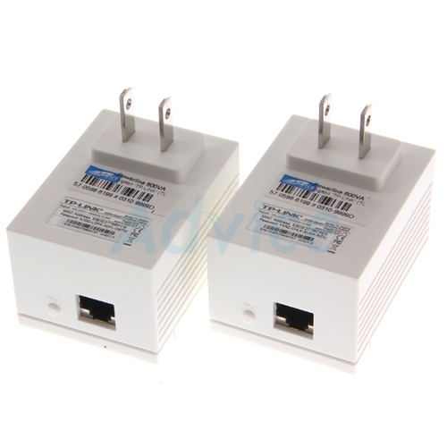 Powerline TP-LINK (TL-PA6010KIT) AV600 Gigabit ชุดคู่