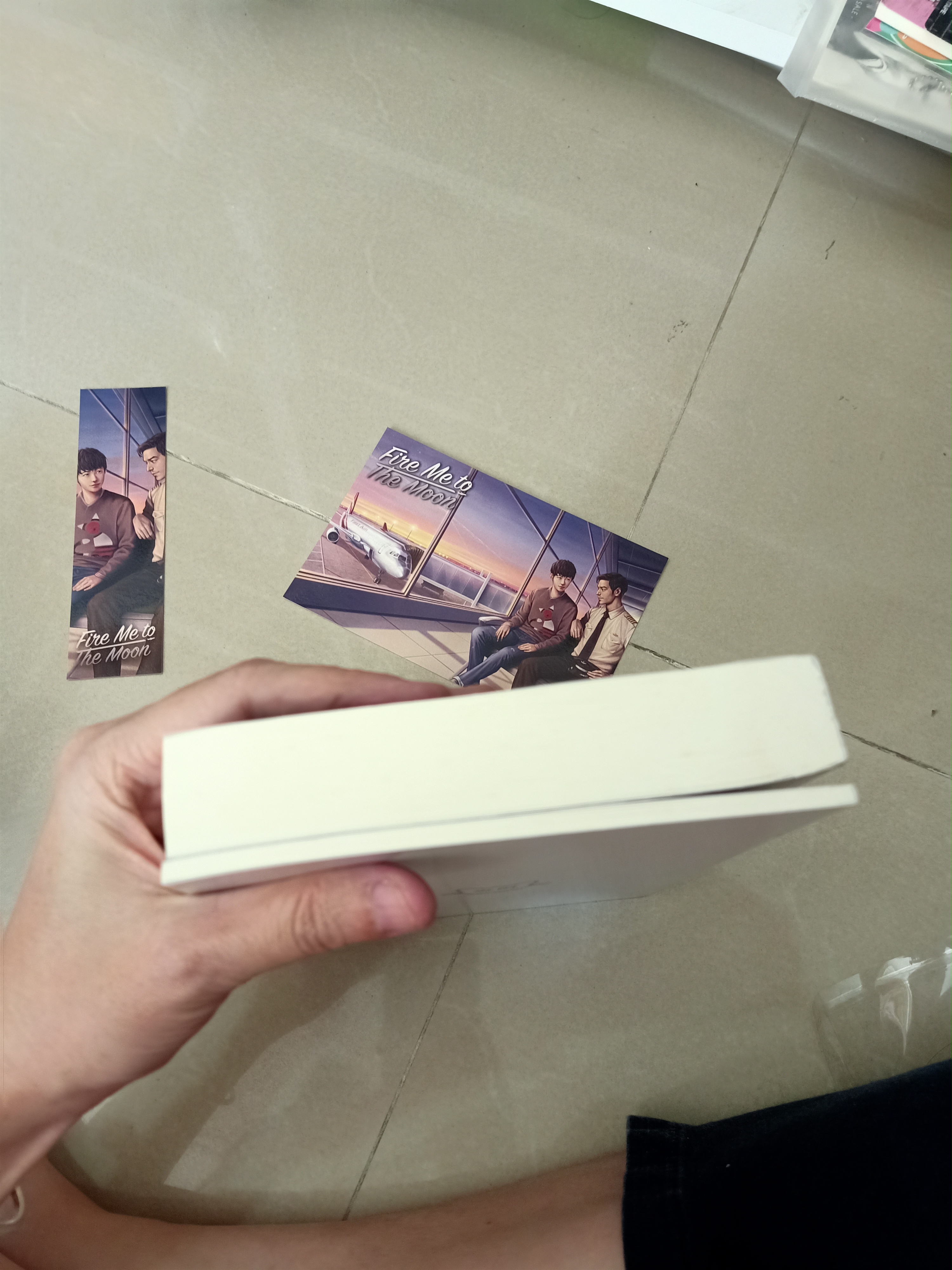 นิยาย Fire me to the moon + สเป ใหม่
