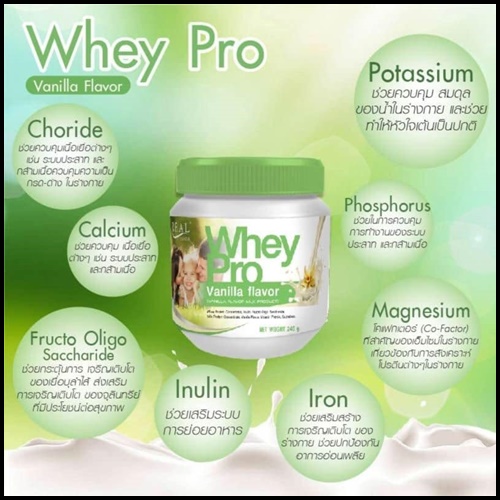 เวย์โปรตีน Whey Pro Real Elixir