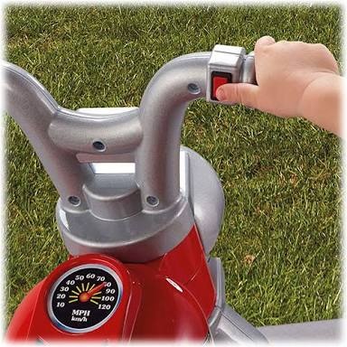 Fisher-Price Power Wheels Harley-Davidson 6V Battery Powered Motorcycle รถมอเตอร์ไซค์เด็ก ฮาร์เล่ย์ สีแดง ลิขสิทธิ์แท้จาก Fisher-Price (นำเข้าอเมริกา)