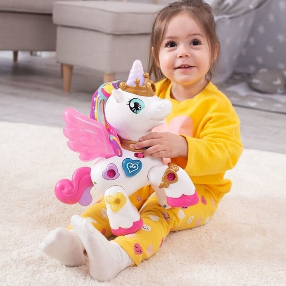 NEW🎠 ของเล่นนำเข้า🇺🇸 VTech Starshine the Bright Lights Unicorn - ของเล่นยูนิคอร์น มีเสียงดนตรีพร้อมแสงสีรุ้งออกจากตัว 🦄 ราคา 2,690 บาท