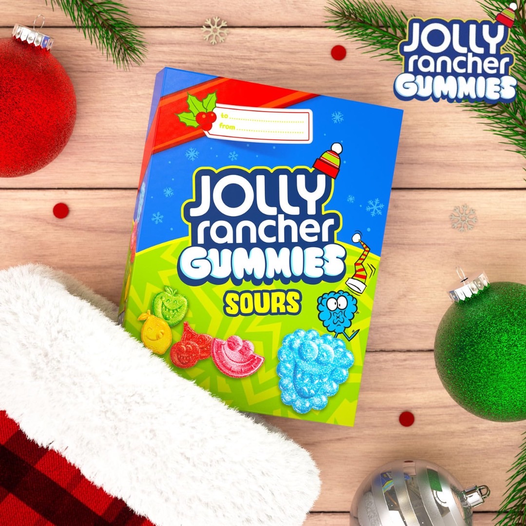 นำเข้า 🇺🇸 ✨ JOLLY RANCHER Gummies Sours Flavors Storybook- ขนมเยลลี่รสเปรี้ยวที่มาพร้อมกับบรรจุภัณฑ์ในรูปแบบหนังสือ ราคา 390 บาท